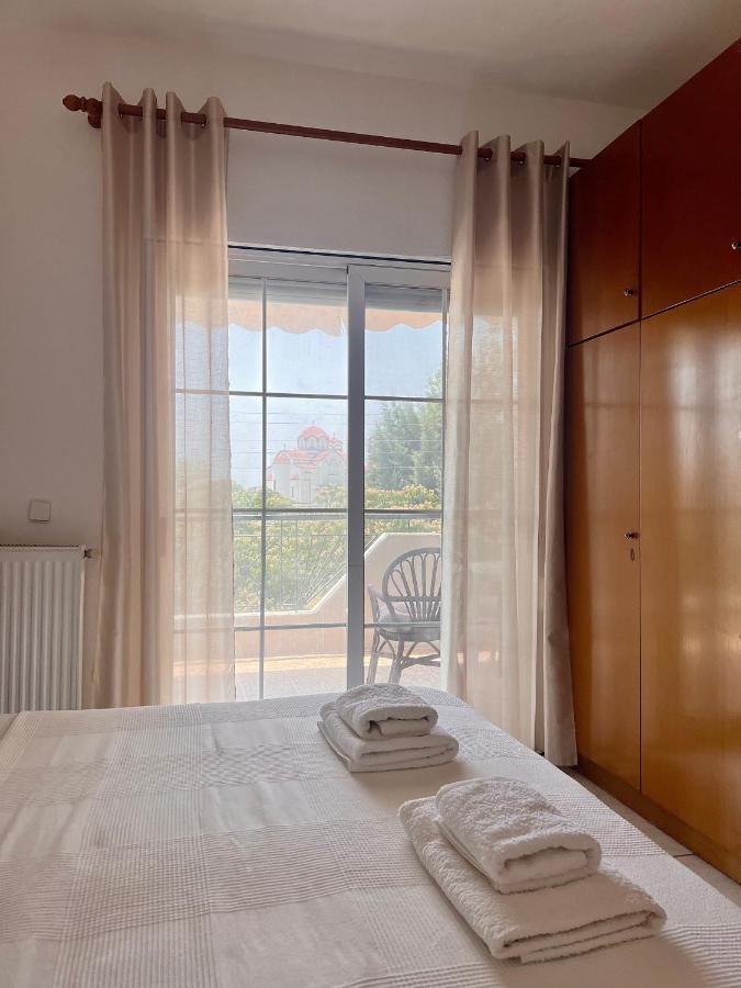 Dimitra House Entire Apartment With Balcony And View Pherrai 외부 사진